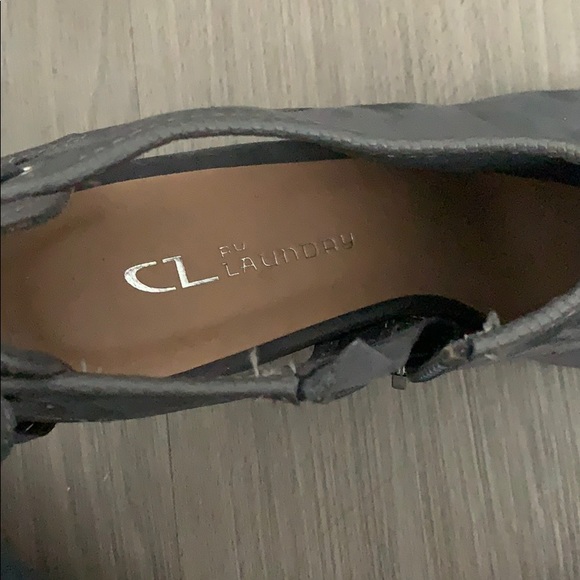 Open toed wedges never worn - Picture 5 of 6